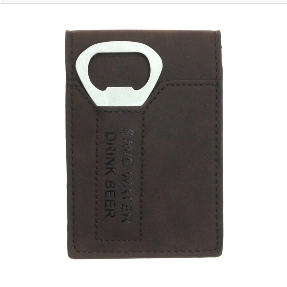 MEN'S WALLET & BOTTLE OPENER 